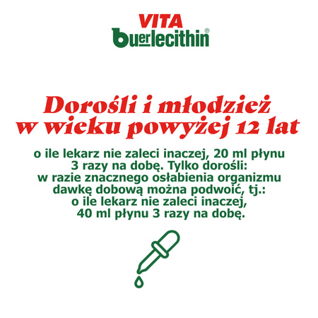 Vita Buerlecithin płyn 1000ml