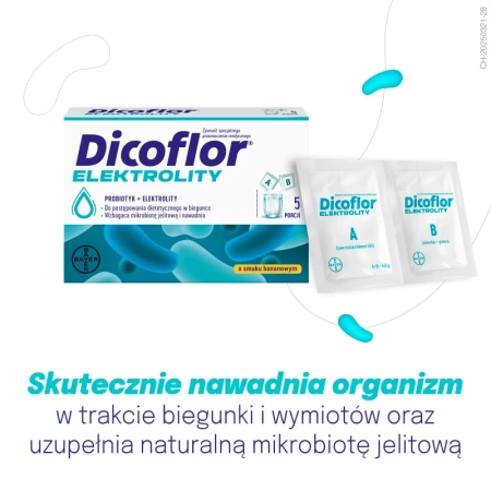 Dicoflor Elektrolity 10 saszetek