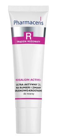 PHARMACERIS R ROSALGIN ACTIVE+ żel  na rumień i zmiany grudkowo-krostkowe 30ml