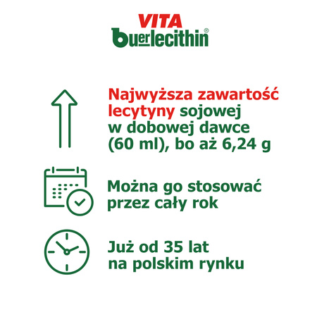 Vita Buerlecithin płyn 1000ml