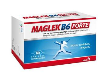 Maglek B6 Forte tabl.powl. 100mg+10mg *60