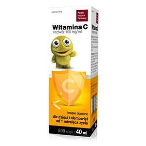 Witamina C krople doustne 40 ml