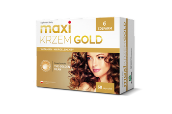 Maxi Krzem Gold x 60 kapsułek