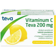 VITAMINUM C 200mg x 50 tabletek powlekanych