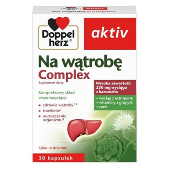 Doppelherz aktiv Na wątrobę Complex kaps.  