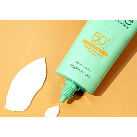 Holika Holika Aloe Waterproof Sun Gel Krem-żel do twarzy i ciała SPF 50+  DATA WAŻNOŚCI 01.05.2026