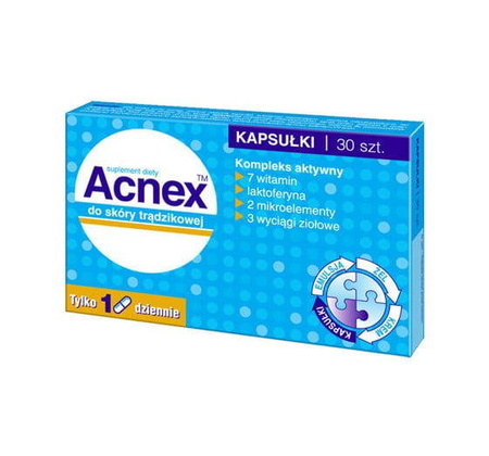 Acnex do skóry trądzikowej x 30 kapsułek 
