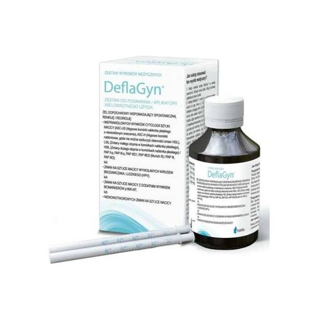 DeflaGyn Żel 150ml + 2 aplikatory
