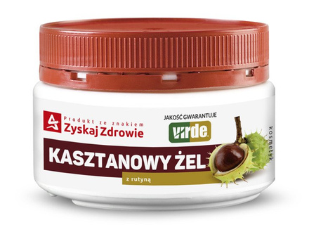 Żel kasztanowy z rutyną Zyskaj Zdrowie 350g 