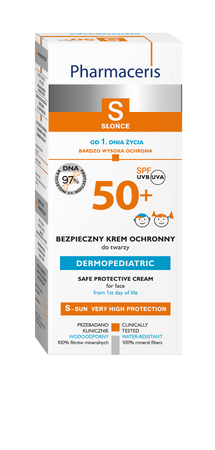 PHARMACERIS S Krem ochronny dla dzieci SPF50+, 50ml