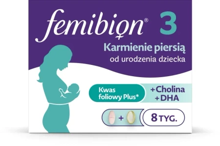 Femibion 3 Karmienie Piersią 56 tabletek + 56 kapsułek 