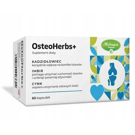 OsteoHerbs+, 60 kapsułek