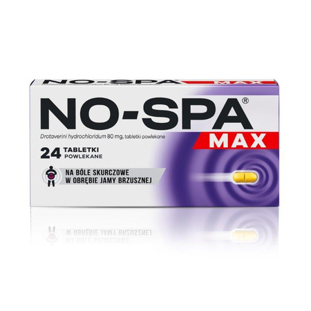 No-Spa MAX tabl.powl. 80 mg 24 tabl.