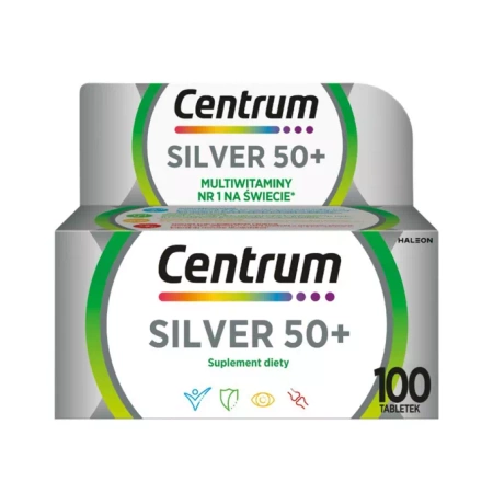 Centrum Silver 50+, 100 tabletek