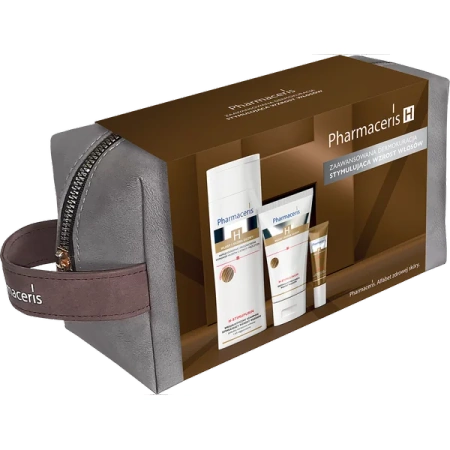 Pharmaceris H Zestaw szampon, 250 ml + odżywka, 150 ml + peeling enzymatyczny, 10 ml