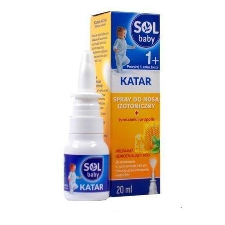 Solbaby Katar - spray do nosa 20ml