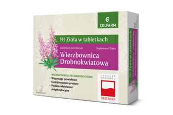 WIERZBOWNICA DROBNOKWIATOWA x 30 tabletek powlekanych