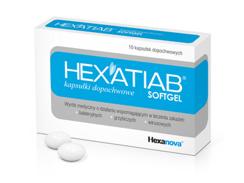 Hexatiab 10 kapsułek dopochwowych