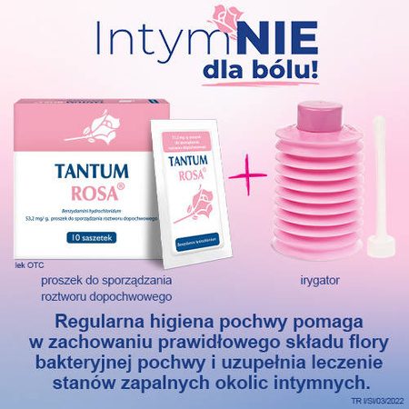 Tantum Rosa Irygator do higieny intymnej 500ml