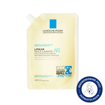La Roche-Posay Lipikar Refill Oil AP+ Olejek Myjący, 400 ml