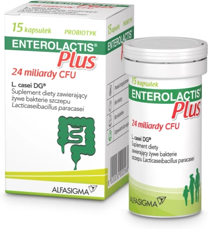 Enterolactis Plus, 15 kaspułek