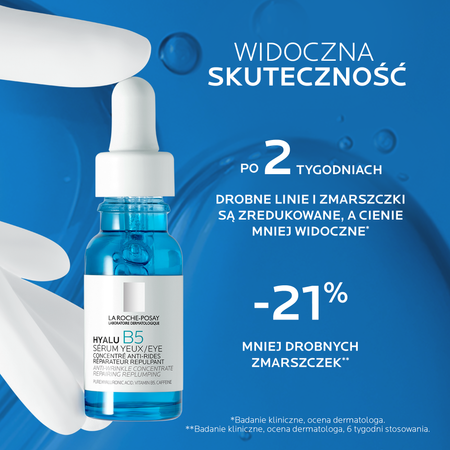 La Roche-Posay HYALU B5 EYE Serum pod oko, 15ml DATA WAŻNOŚCI 31.12.2025