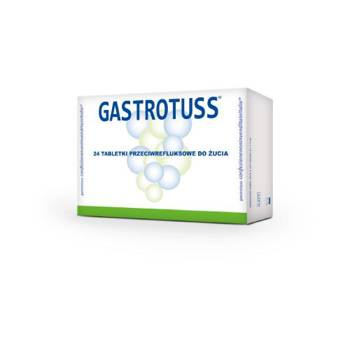 Gastrotuss 24 tabletki do żucia