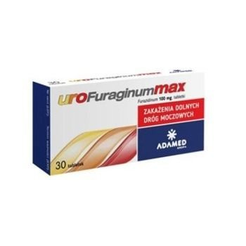 UROFURAGINUM MAX 100mg x 30 tabletek