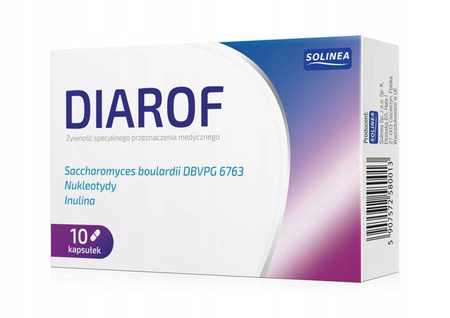 DIAROF x 10 kapsułek 