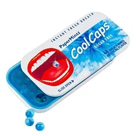 Cool Caps Mięta Tins, kapsułki 40 sztuk