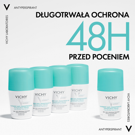 VICHY Dezodorant Anti-traces 48h kulka 50ml