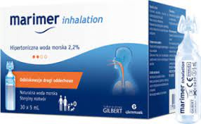 MARIMER inhalation 2,2% roztwór sterylnej hipertonicznej wody morskiej 5ml x 30 ampułek