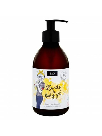 LAQ Hands&body gel- banan 300 ml