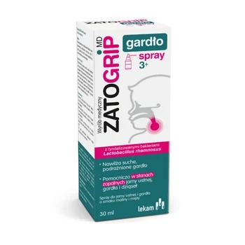 Zatogrip MD Gardło Spray wyrób medyczny 3+  30 ml