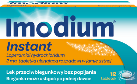 Imodium Instant 2mg x 12 tabletek