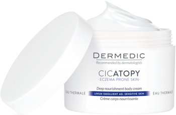 Dermedic Cicatopy preparat do ciała intensywnie natłuszczający 225 ml DATA WAŻNOŚCI 30.05.2026