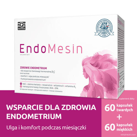 EndoMesin - 60 kapsułek twardych + 60 kapsułek miękkich