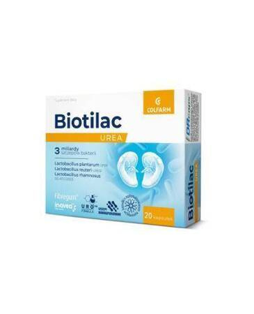 Biotilac Urea kapsułki, 20 sztuk DATA WAŻNOŚCI  28.02.2026