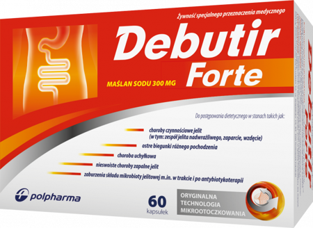 DEBUTIR FORTE x 60 kapsułek