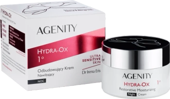 Agenity Hydra-Ox 1° Odbudowujący krem nawilżający na noc, 50 ml