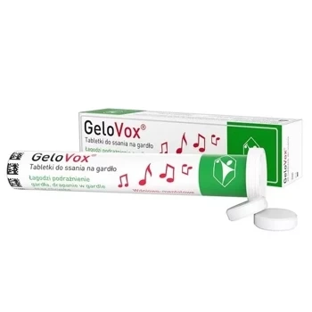 GeloVox wiśnia - mentol tabletki do ssania x 20 tabletek