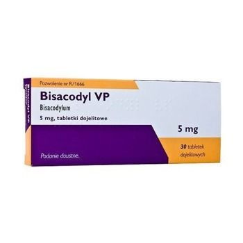 Bisacody VP 5mg x 30 tabletek