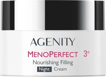 Agenity MenoPerfect 3°, odżywczy krem wypełniający na noc  50 ml