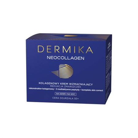 Dermika NEOCOLLAGEN Krem Wzmacniający Redukcja Zmarszczek 50+ 50 ml