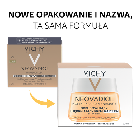 VICHY NEOVADIOL PERI-MENOPAUSE Ujędrniający krem na dzień przed menopauzą, skóra sucha 50ml 
