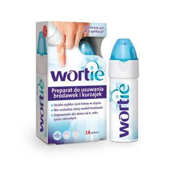 WORTIE Preparat do usuwania brodawek i kurzajek 50ml