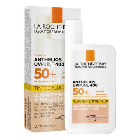 LA ROCHE-POSAY ANTHELIOS Tinted Fluid SPF 50+, fluid barwiący, 50ml