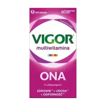 Vigor multiwitamina ONA zestaw witamin i minerałów z ashwagandą x 60 sztuk