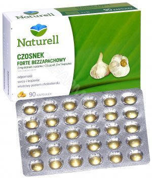 NATURELL CZOSNEK FORTE Bezzapachowy x 90 kapsułek