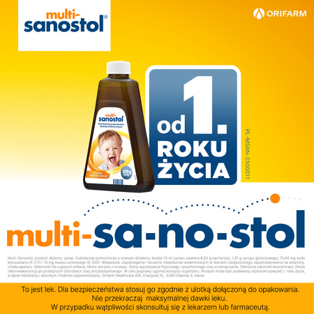 Multi-Sanostol syrop 300g 